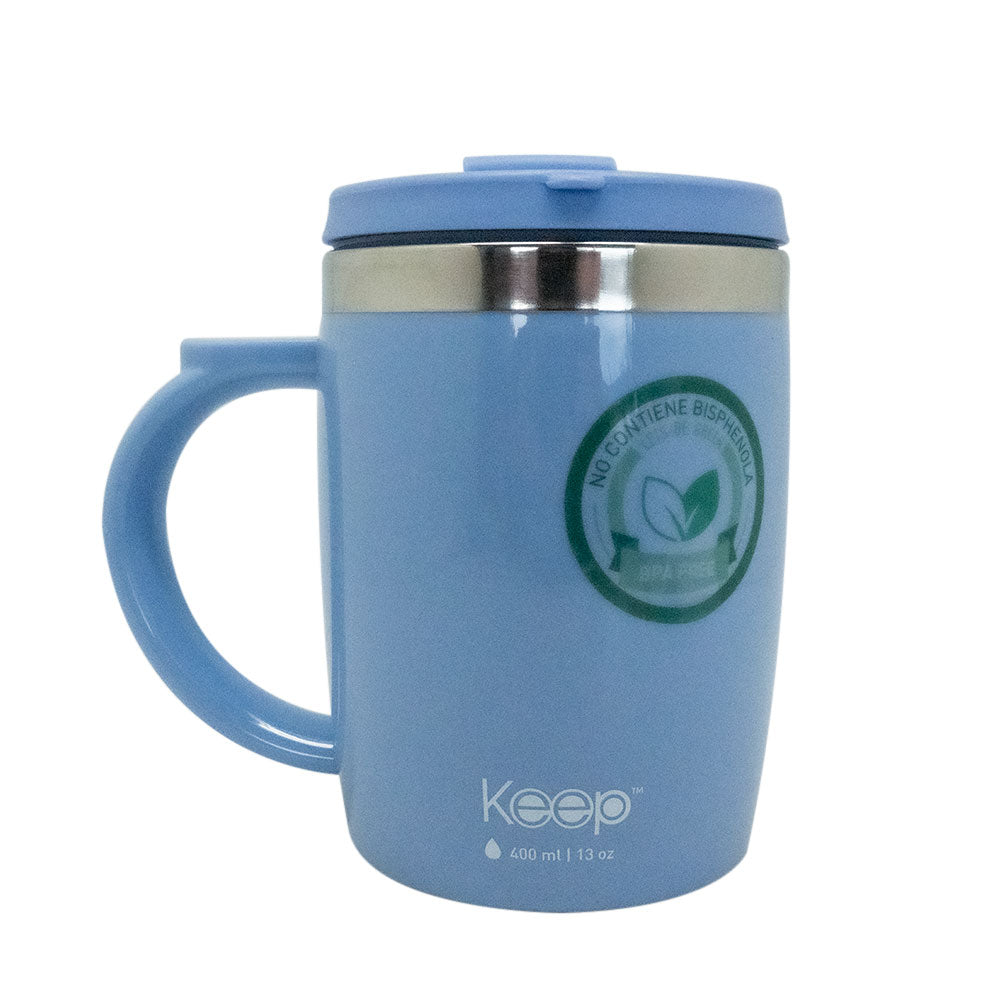Mug Termo Keep Acero Inoxidable 400 ML