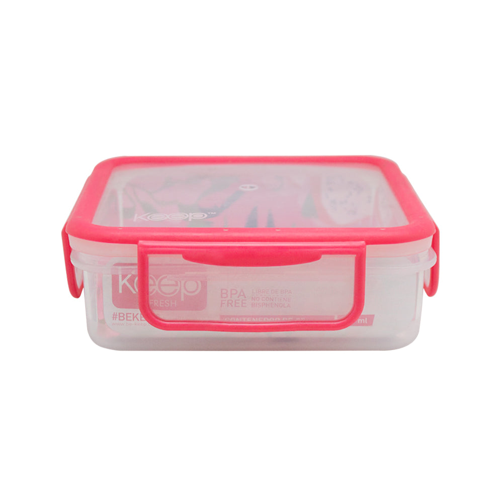 Contenedor Rectangular Keep Hermético 600ml