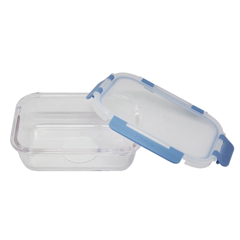 Contenedor Rectangular Keep Hermético de Vidrio 640ml