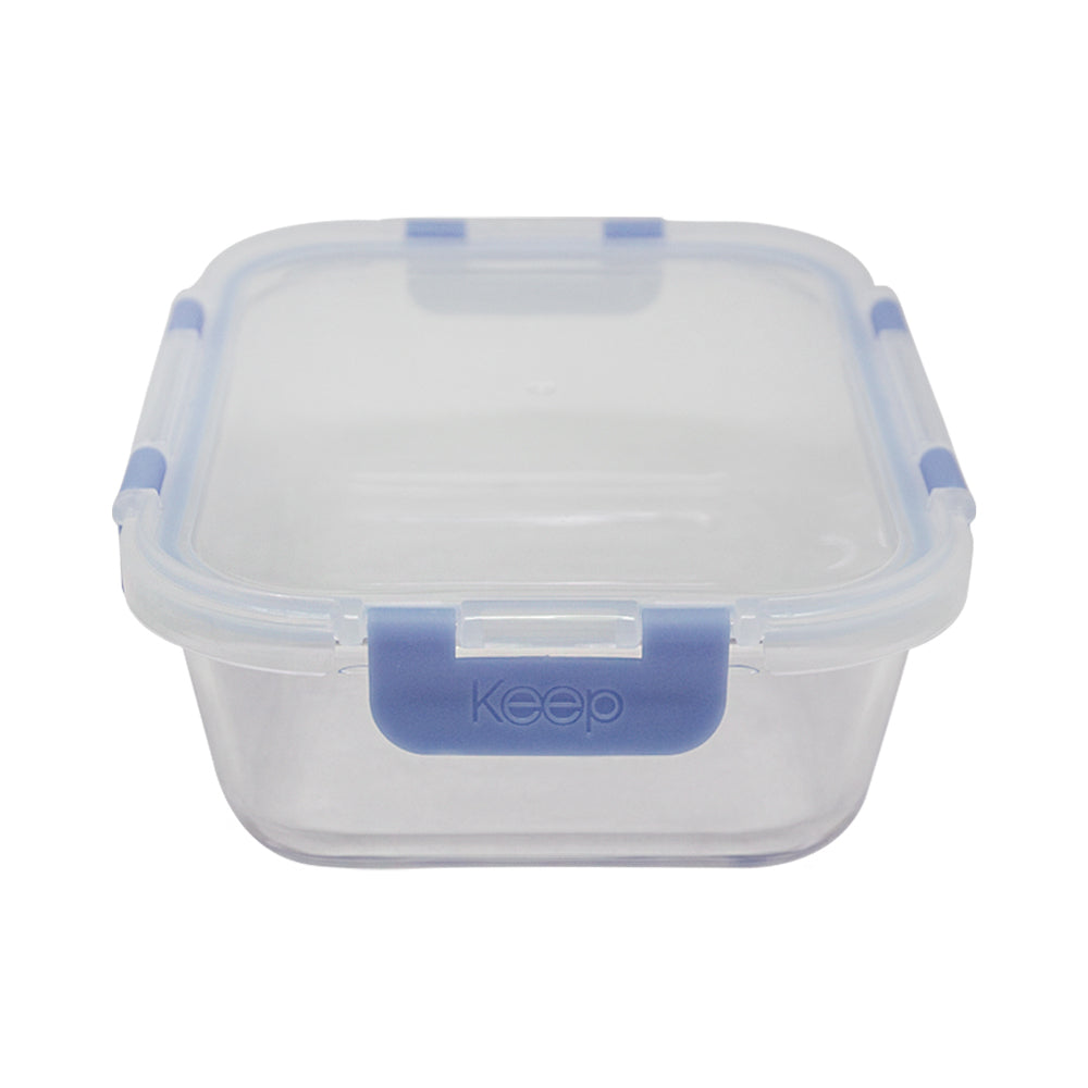 Contenedor Rectangular Keep Hermético de Vidrio 1040ml