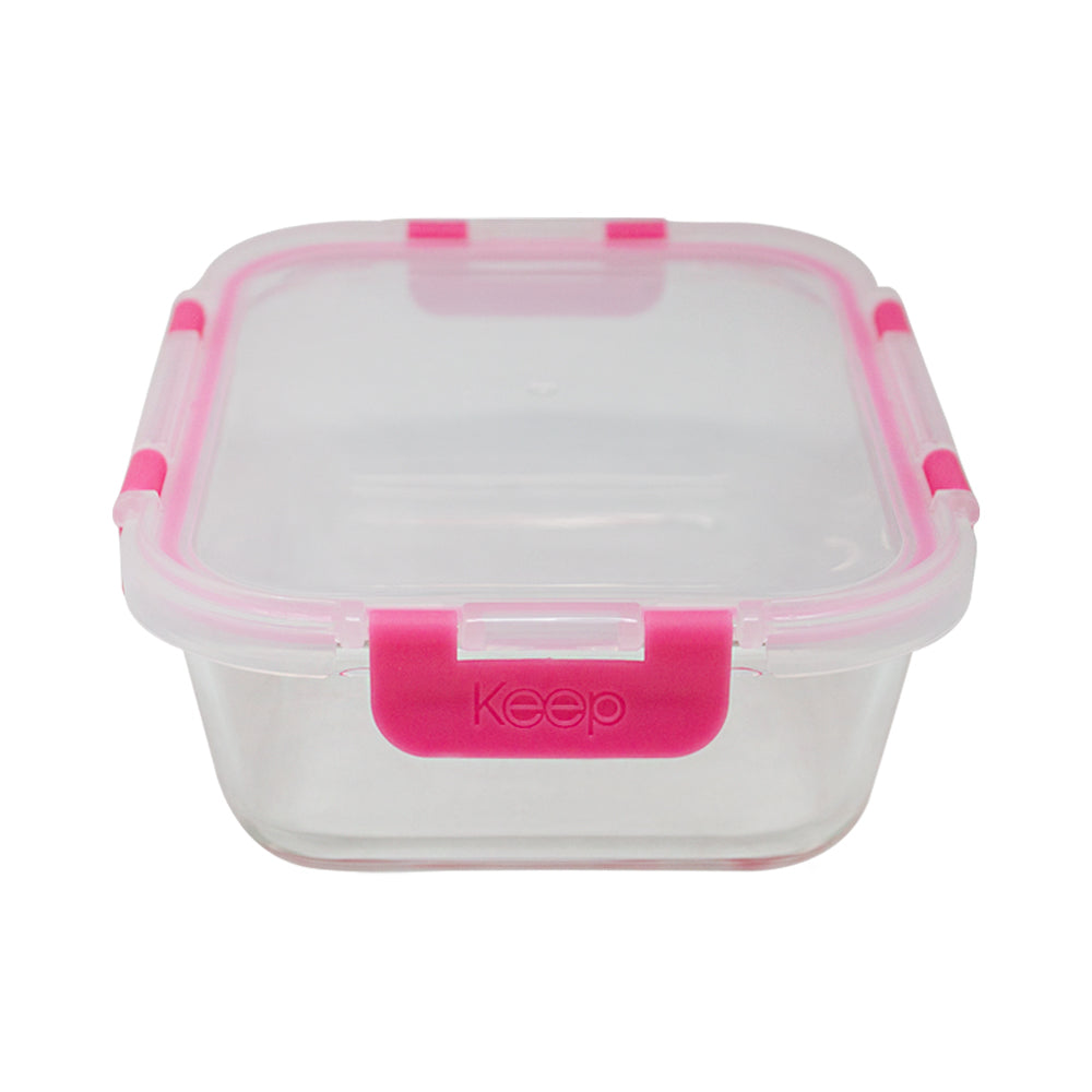 Contenedor Rectangular Keep Hermético de Vidrio 1040ml