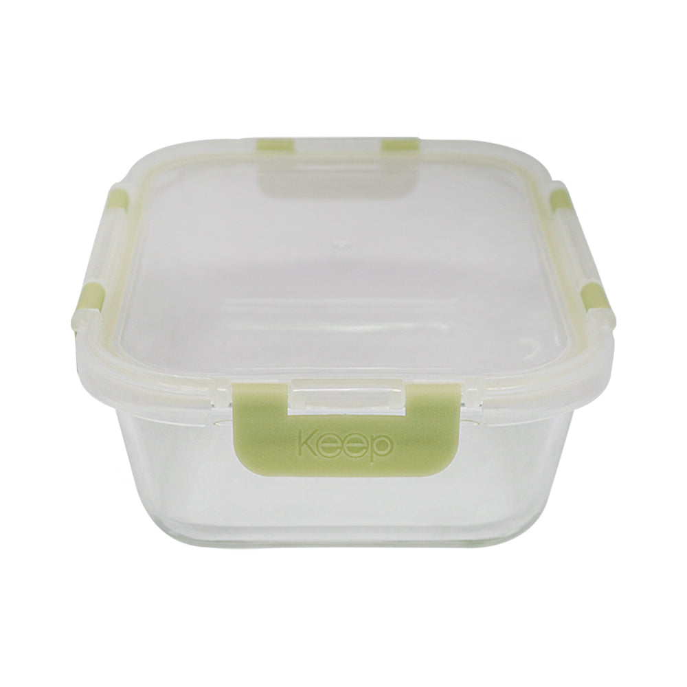 Contenedor Rectangular Keep Hermético de Vidrio 1040ml