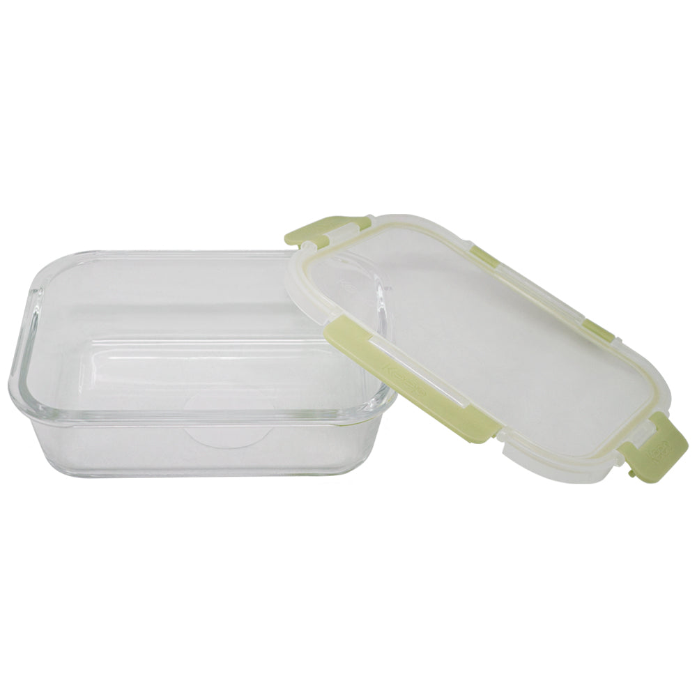 Contenedor Rectangular Keep Hermético de Vidrio 1040ml
