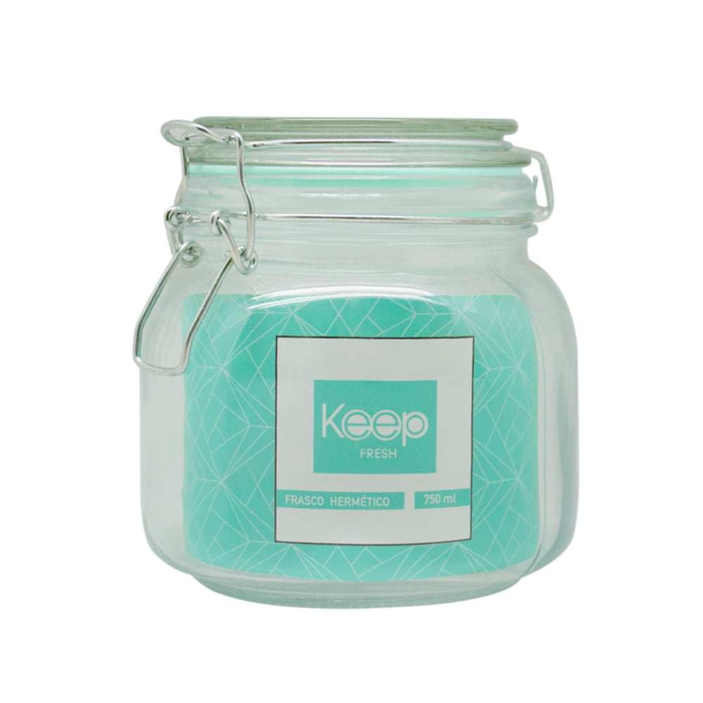 Frasco Keep Hermético de Vidrio 750ml