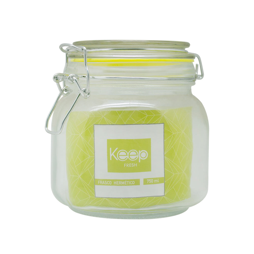 Frasco Keep Hermético de Vidrio 750ml