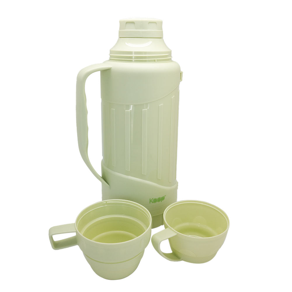 Termo Outdoor Keep 1.8 L con 2 Tazas Tapa