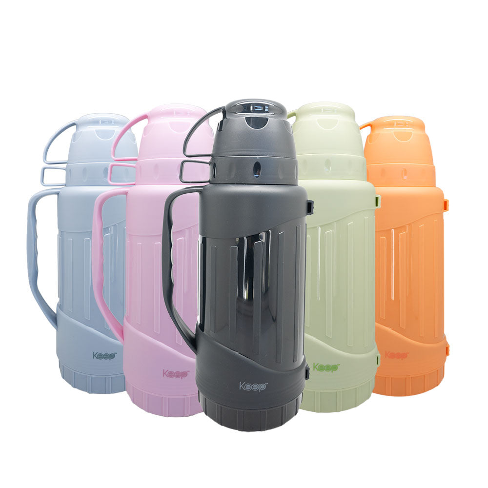 Termo Outdoor Keep 1.8 L con 2 Tazas Tapa