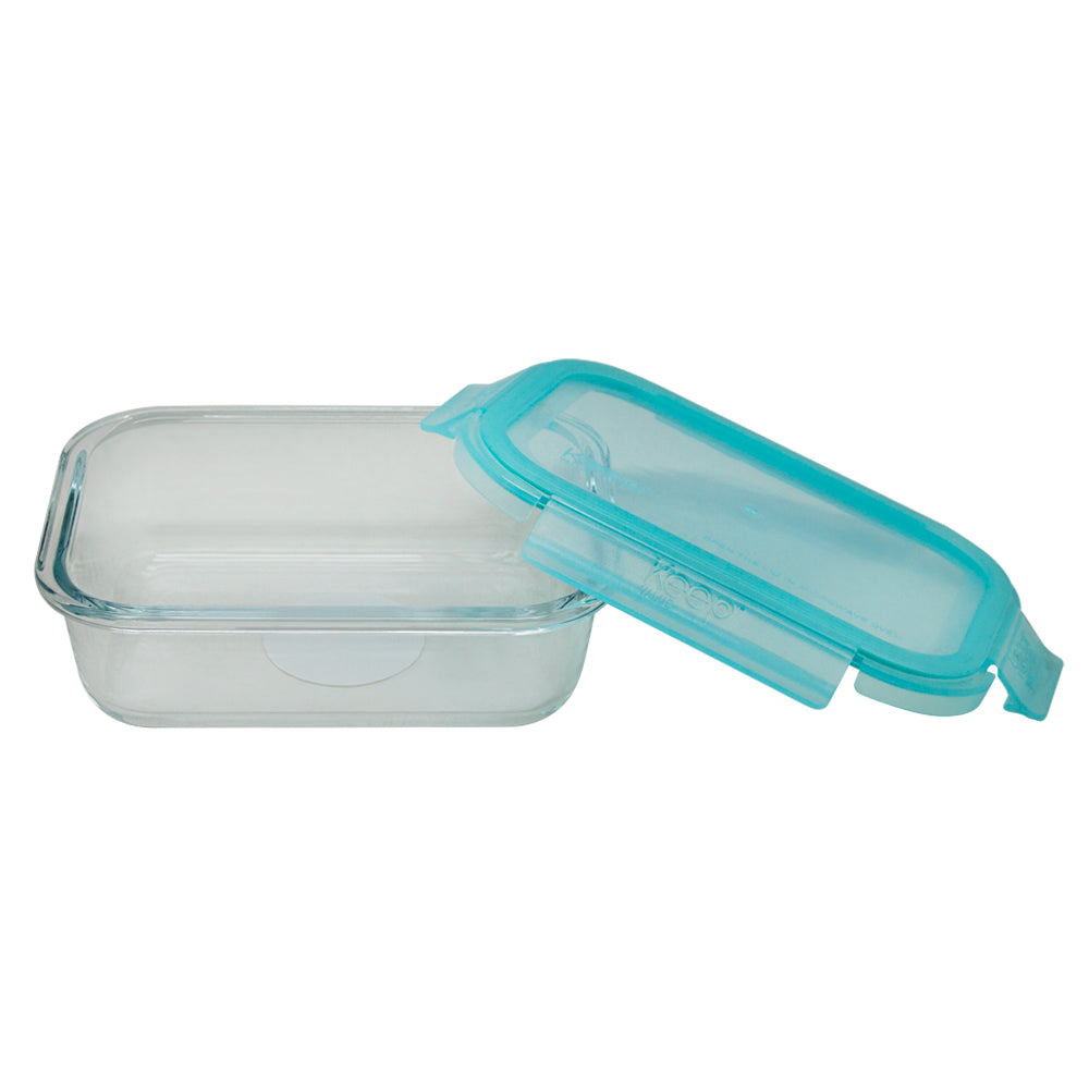Contenedor Rectangular Keep Hermético de Vidrio 630ml