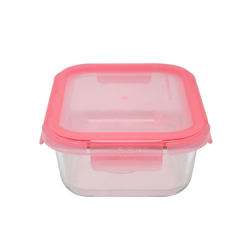 Contenedor Rectangular Keep Hermético de Vidrio 630ml