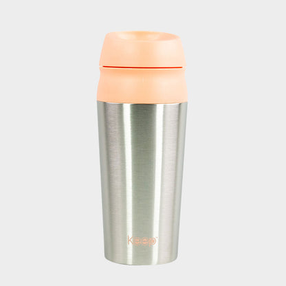 Mug Botón Keep Acero Inoxidable 450 ML