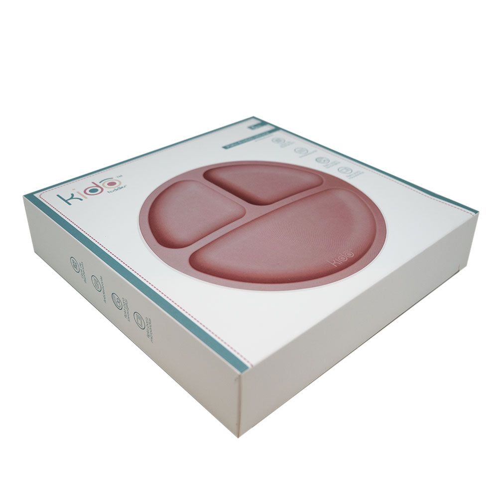 Plato Silicona Kido Con Ventosa