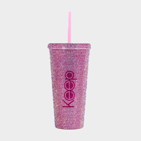 Vaso Tumbler Shinny 650ml - Rosa